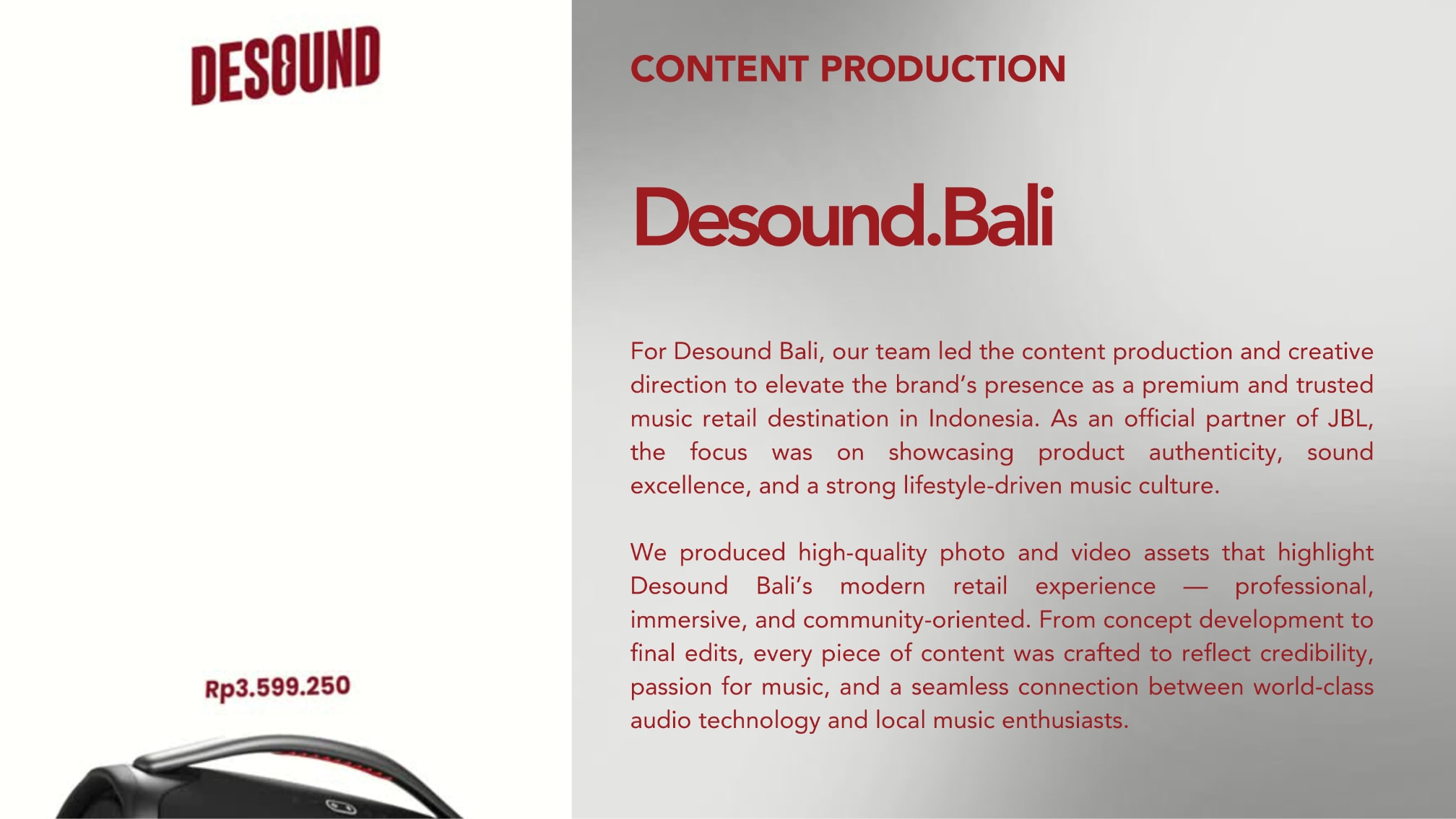 Desound Bali